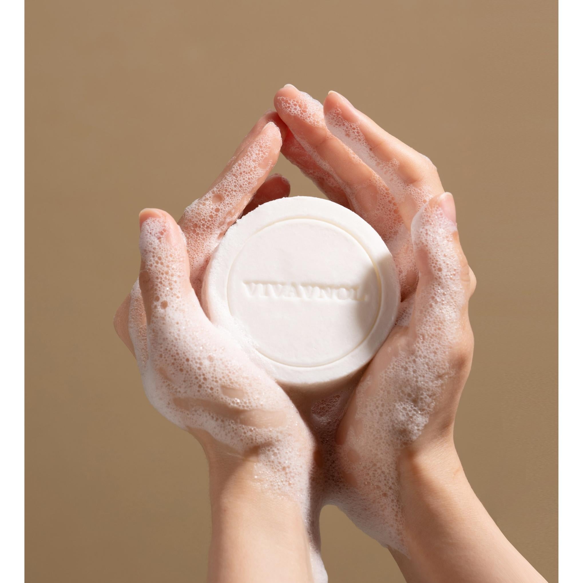 Твердый очищающий брусок для умывания с лактобактериями Vivavenol