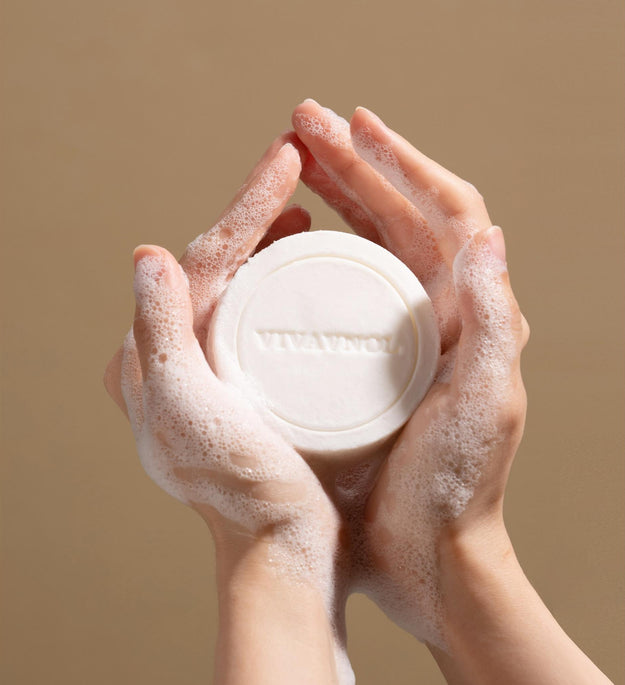 Vivavenol Lactobacillus Solid Face Washing Cleansing Bar