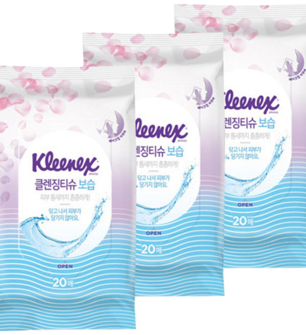 Kleenex Cleansing Tissue Makeup Remover - Moisturizing