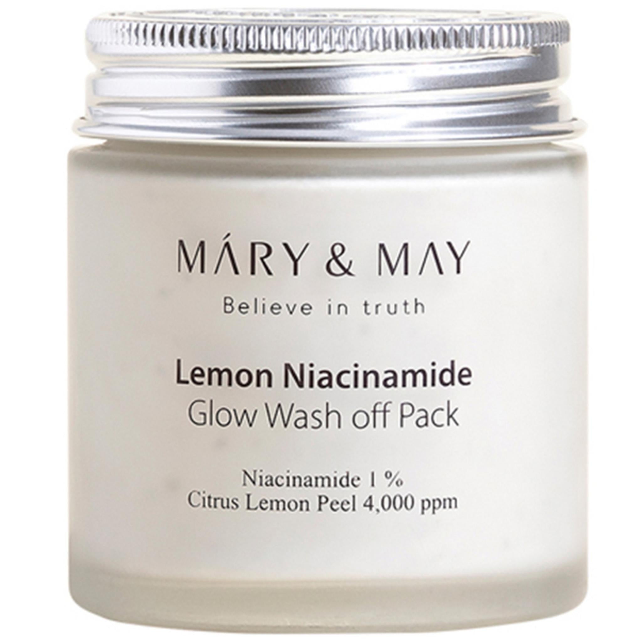 Marienmay Lemon Niacinamide Glow Wash Off Pack 125g