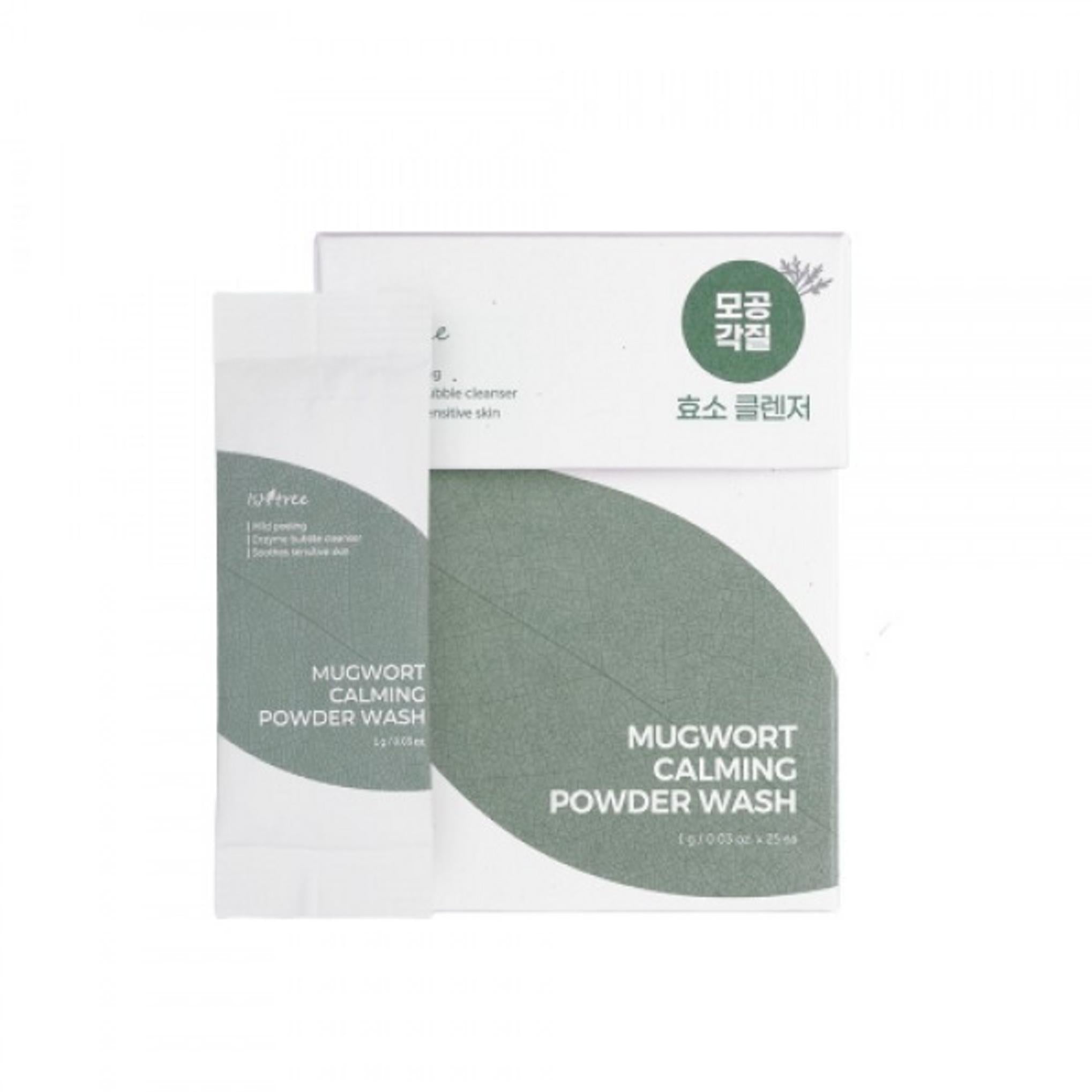 Isntree Mugwort Calming Powder Wash