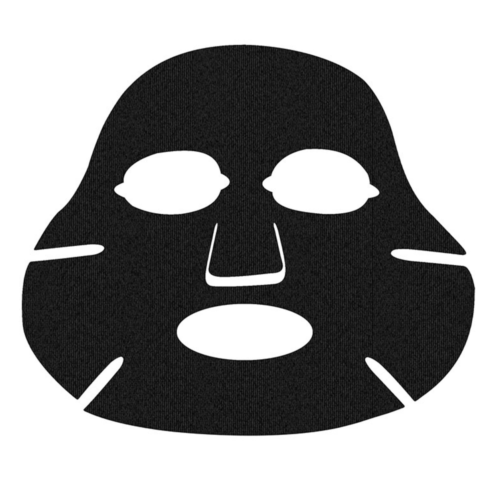 Mascarilla hidratante blanqueadora negra Vita Halo, paquete de 25 ml