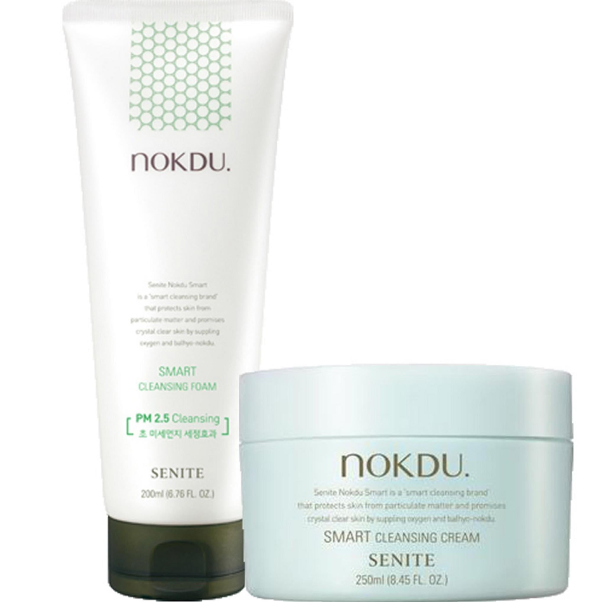 Senite Mung Bean Smart Cleansing Foam + Reinigungscreme-Set (2 Sorten)