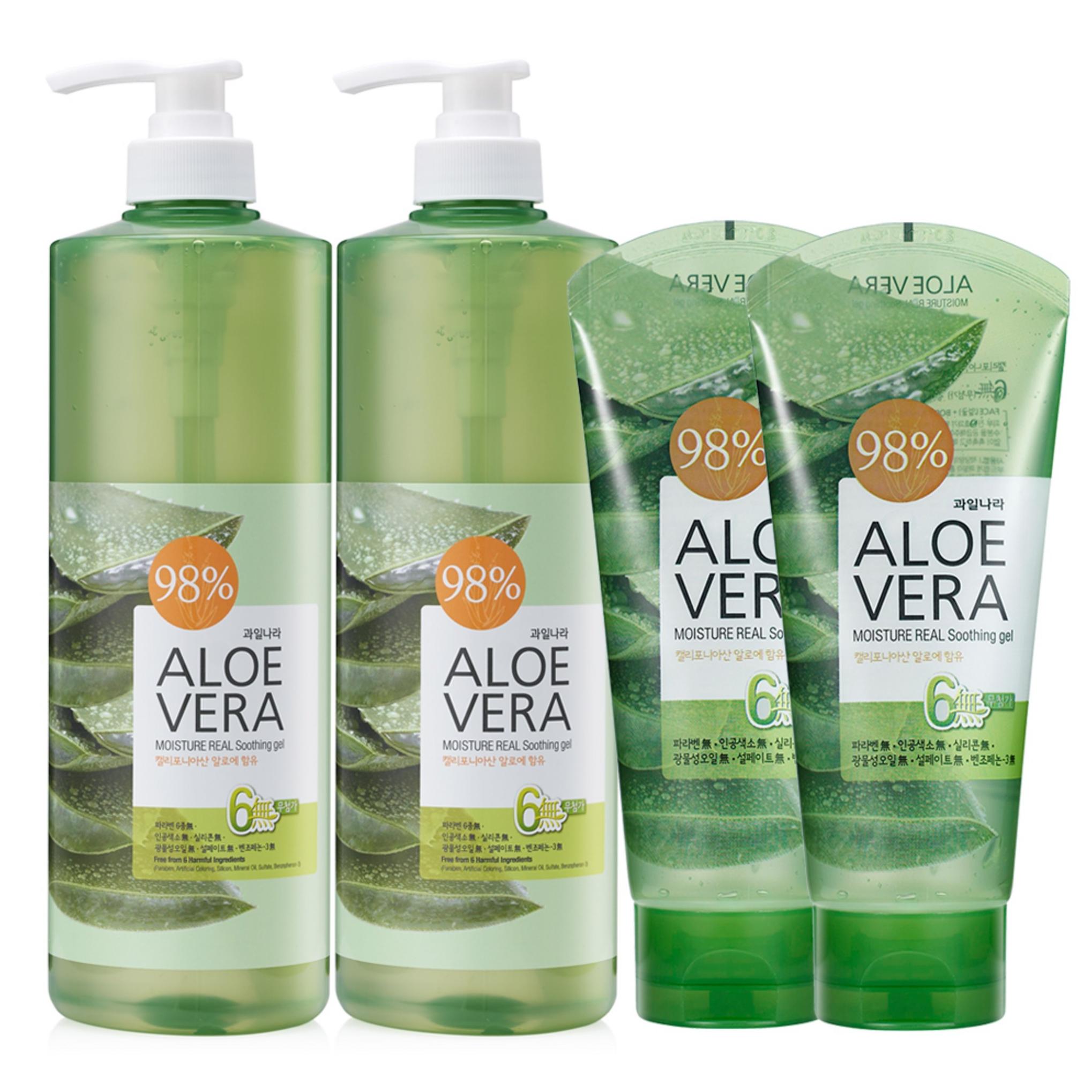 クウェイルナラ アロエベラ モイスチャー スージングジェル 1000ml + 150ml セット