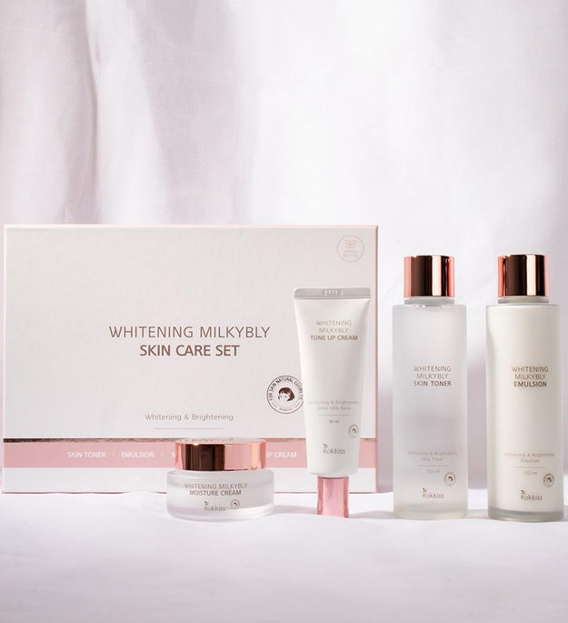 Rocky's Whitening Milky Vely Skin Care Set of 4