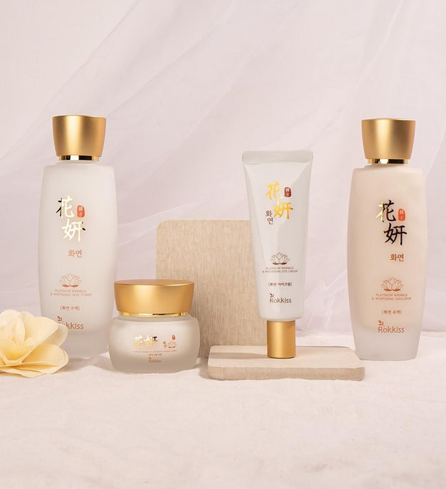 Rockys Hwayeon - Lot de 4 cosmétiques de base à base de plantes