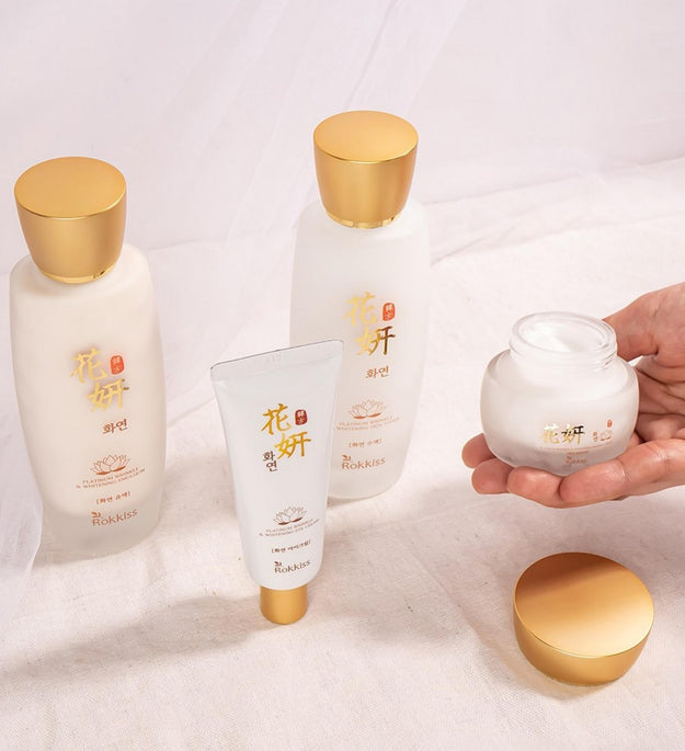 Rockys Hwayeon - Lot de 4 cosmétiques de base à base de plantes