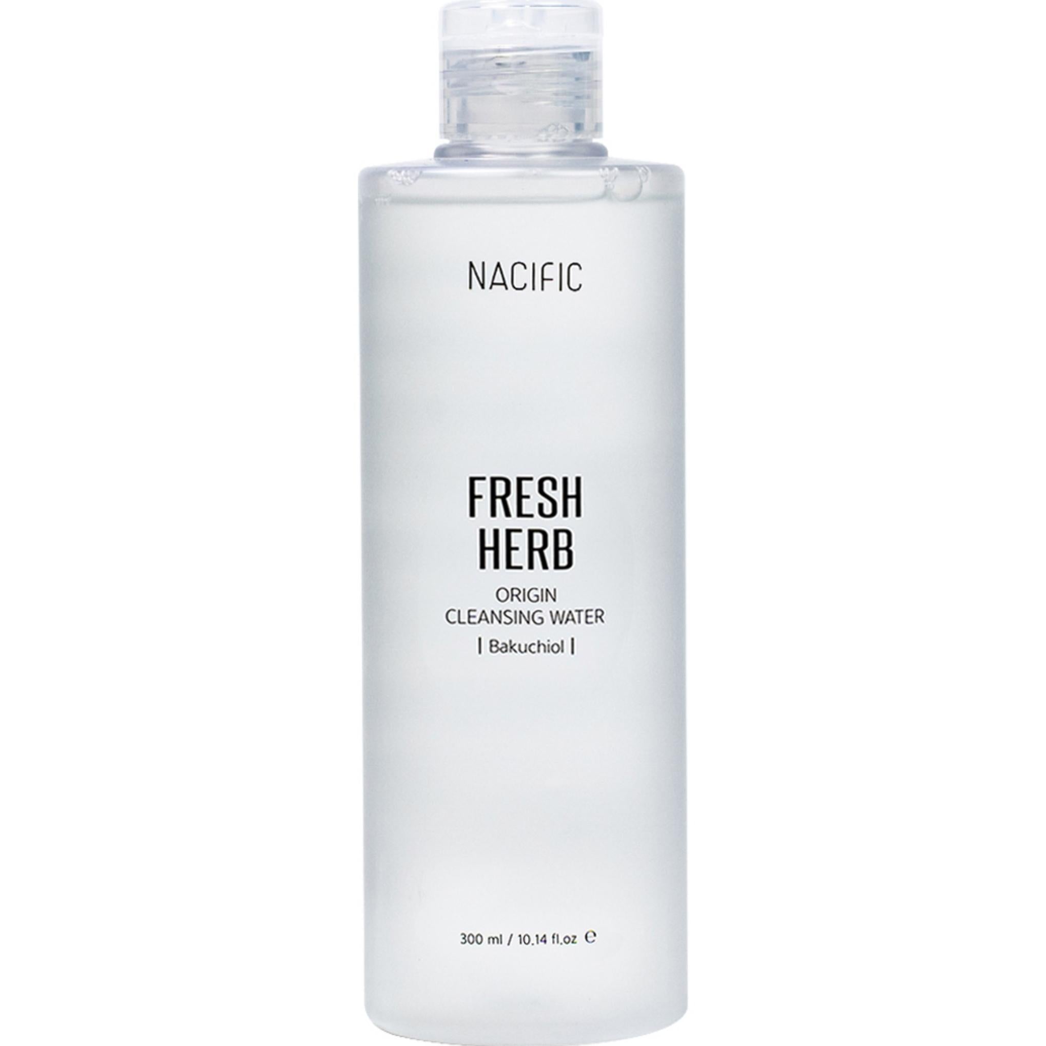 Agua limpiadora de origen de hierbas frescas Necipic Bakuchiol 300ml 1EA