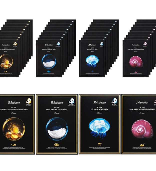Pack de masques de solution active JM solution 4 types x 10p