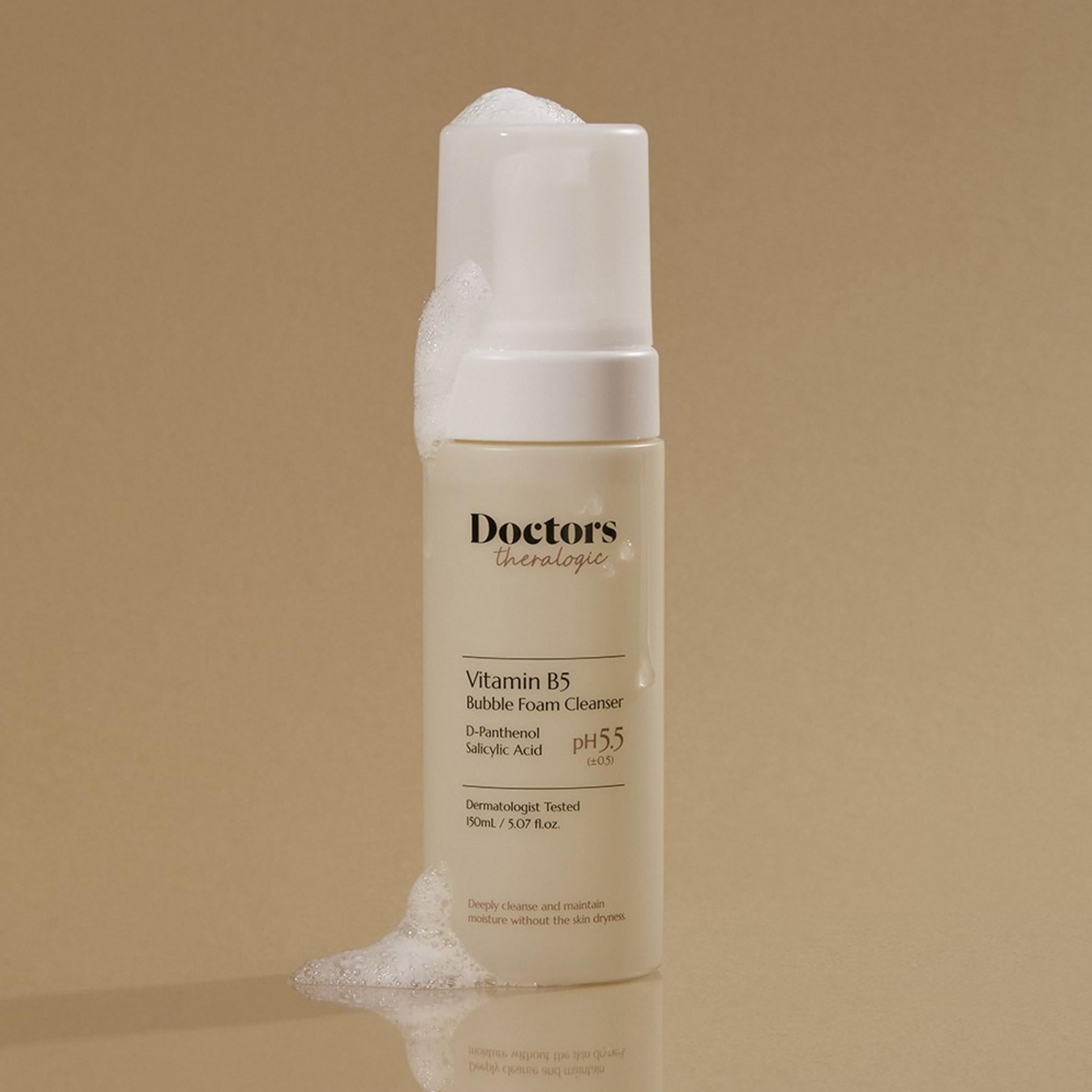 منظف ​​رغوي ذو فقاعات حمضية ضعيفة من الأطباء