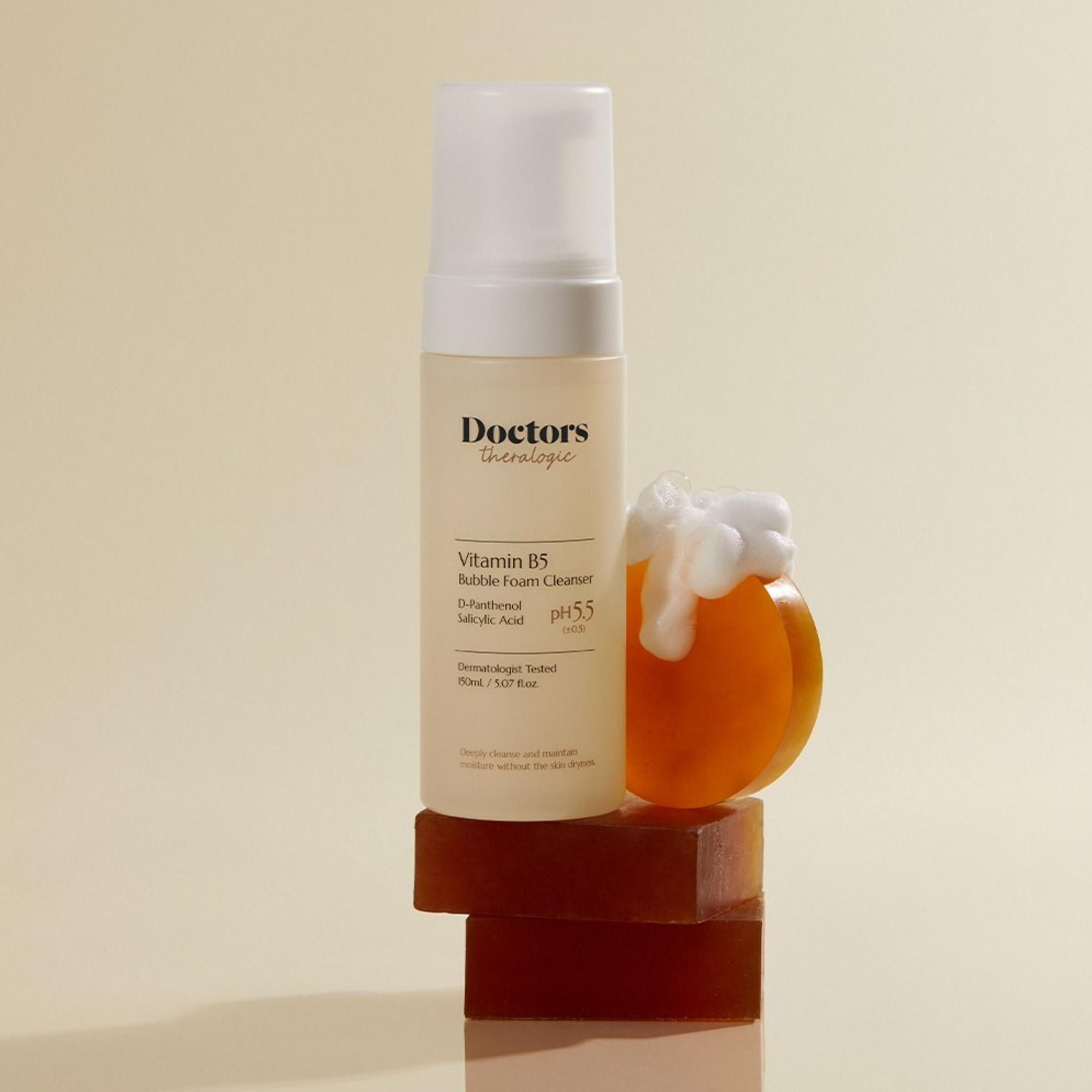 منظف ​​رغوي ذو فقاعات حمضية ضعيفة من الأطباء