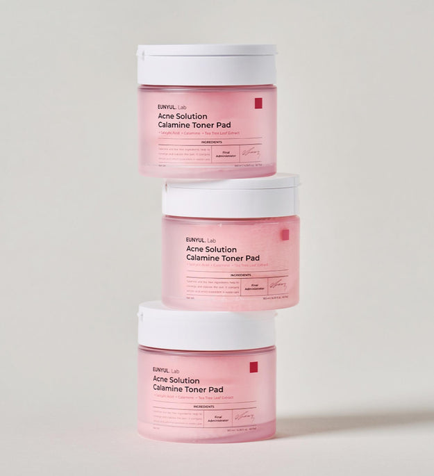 Eunyul Lab Solución para el acné Almohadilla tónica de calamina 180 ml