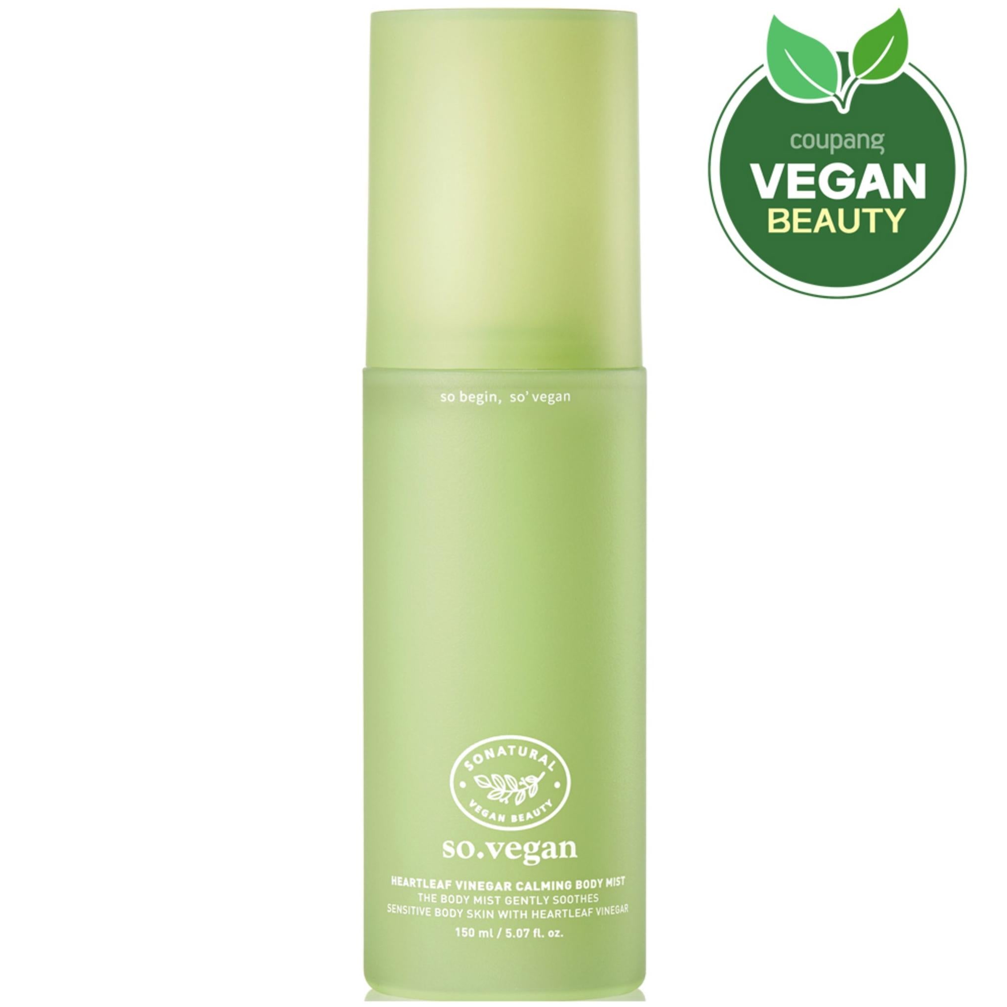 So Natural So Heart Leaf Vinagre Névoa Corporal Calmante