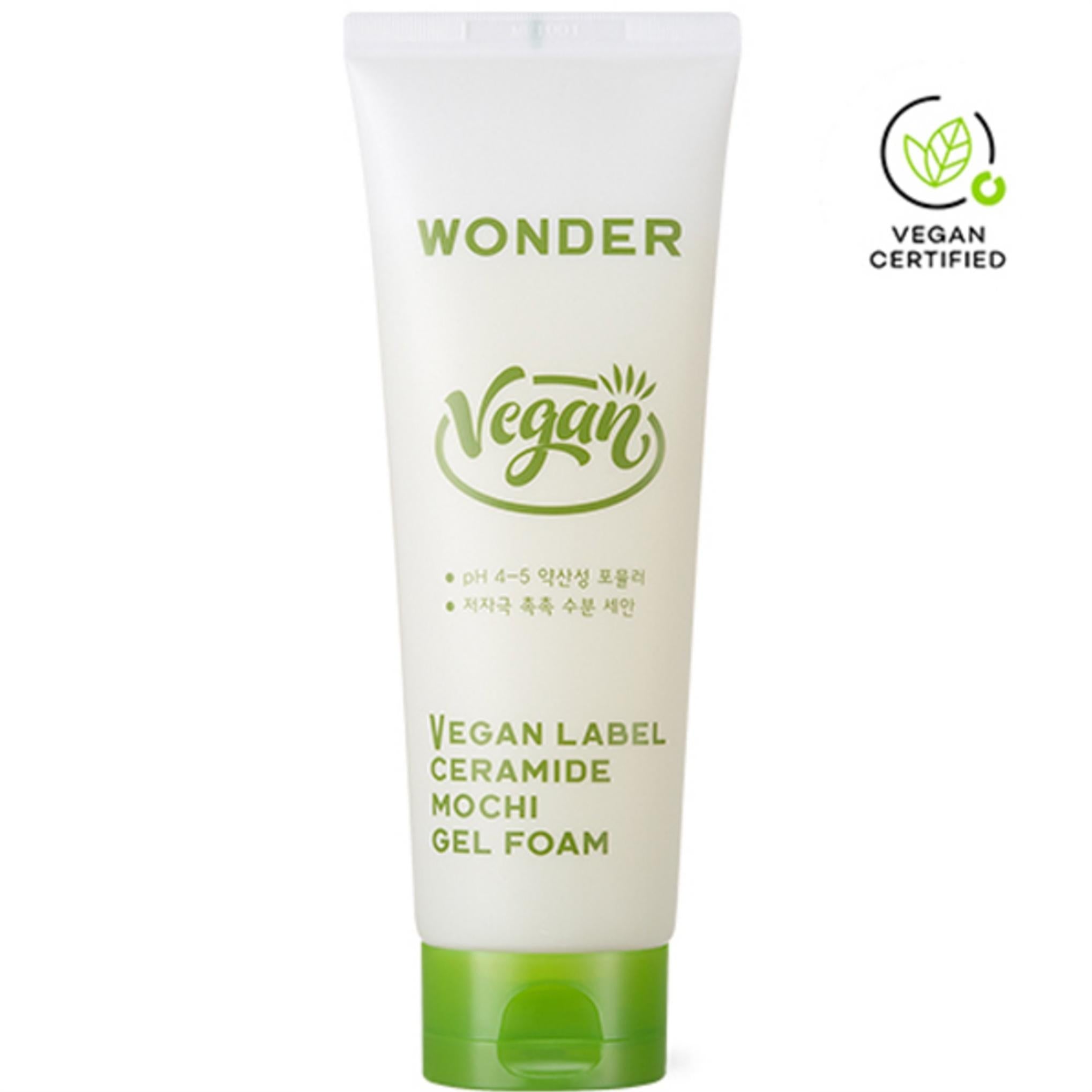 TONY MOLY Wonder Label Ceramide Mochi Gel Espumante Ácido Limpeza