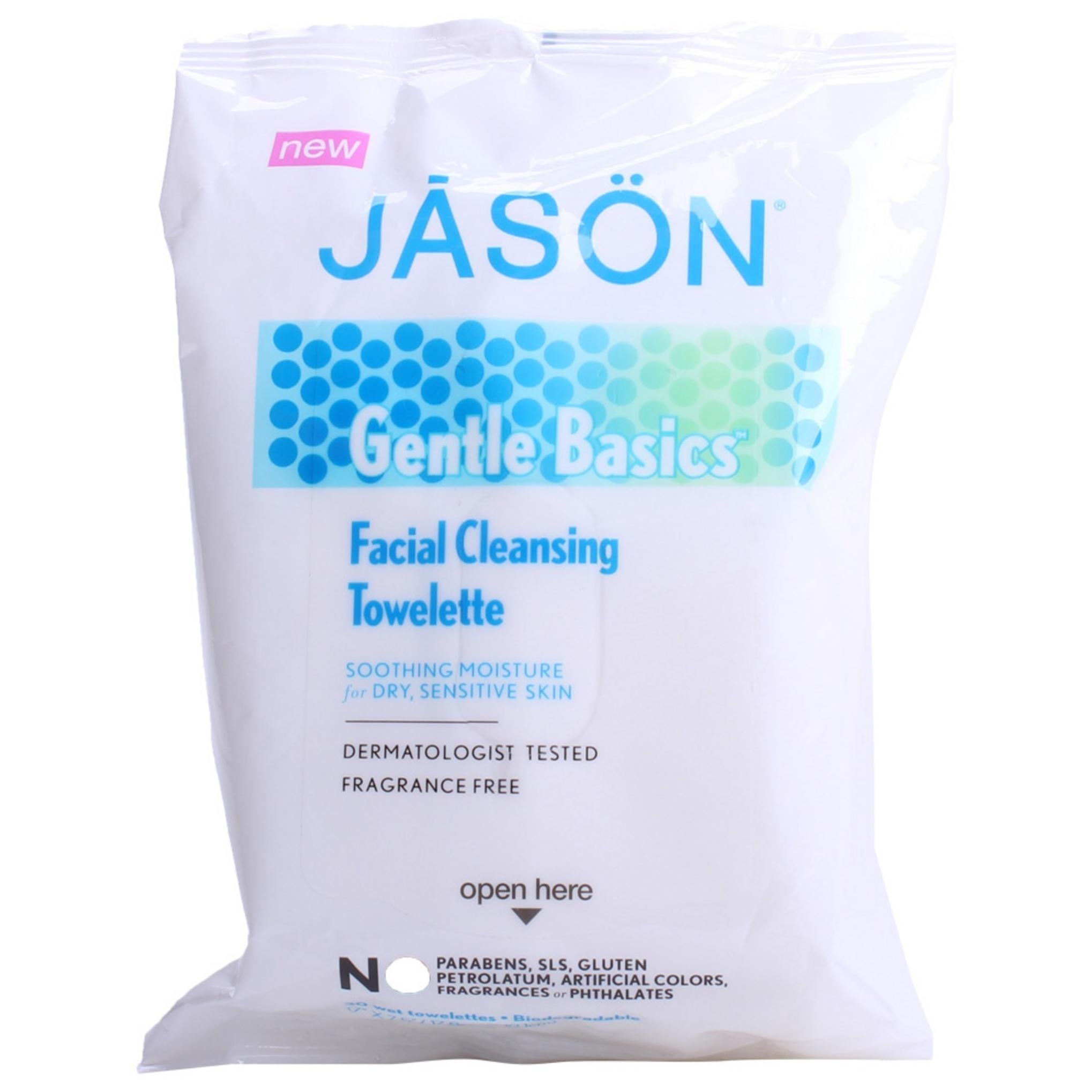 Очищающая салфетка для лица Jason Natural Gentle Basic