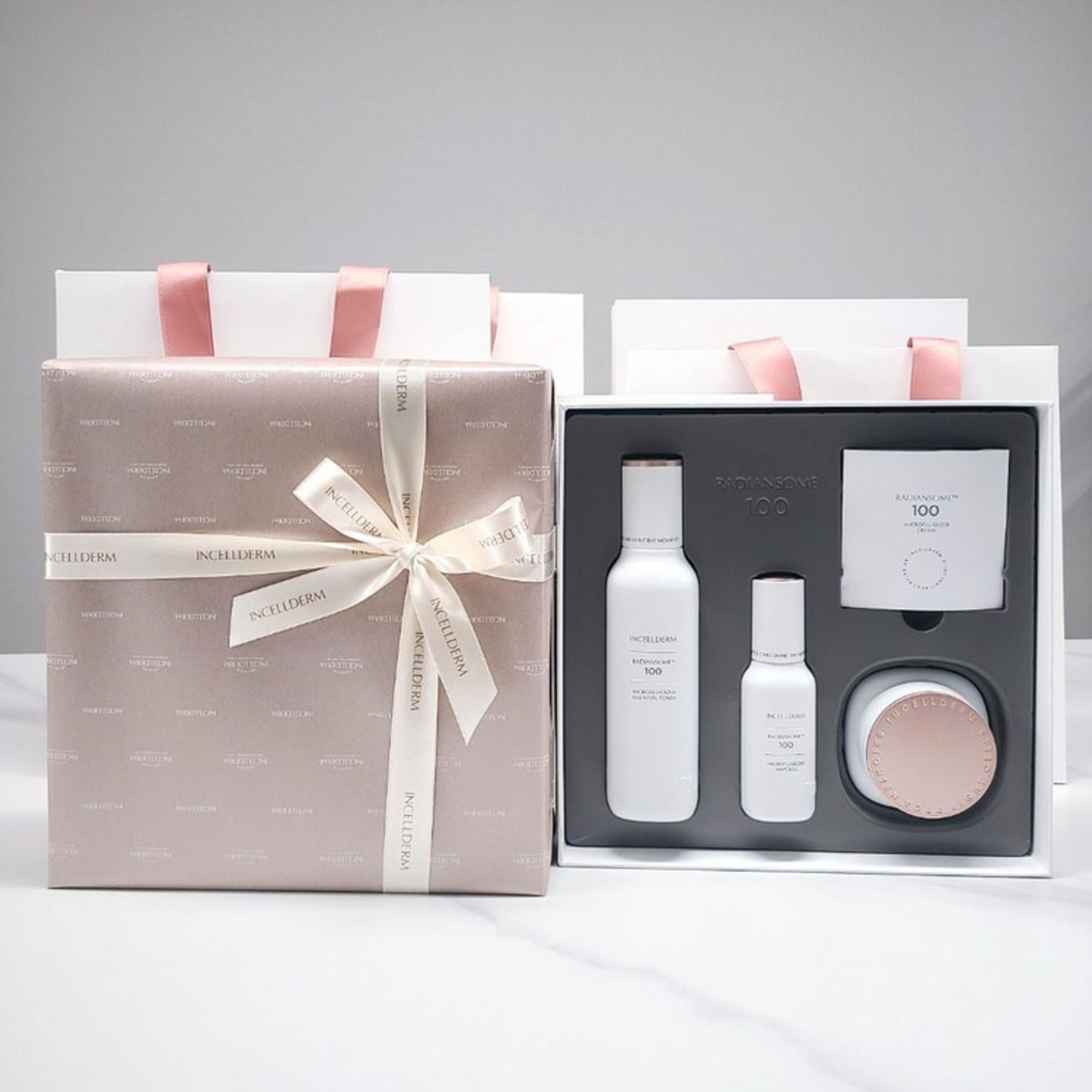 インセルダーム ラディアンサム 100 スペシャルセット / トナー アンプル クリーム