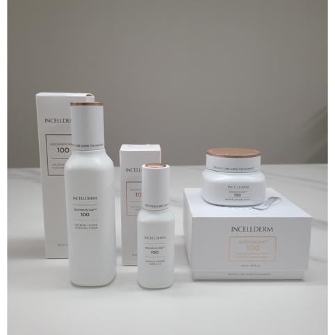 インセルダーム ラディアンサム 100 スペシャルセット / トナー アンプル クリーム