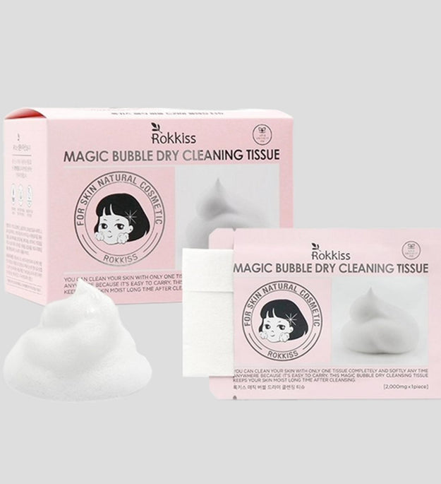 Rocky's Magic Bubble Dry Cleansing Tissue