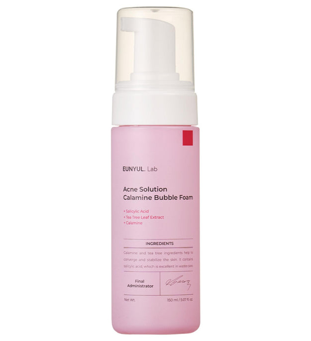 Eunyul Lab Acne Solution Espuma limpiadora de burbujas de calamina
