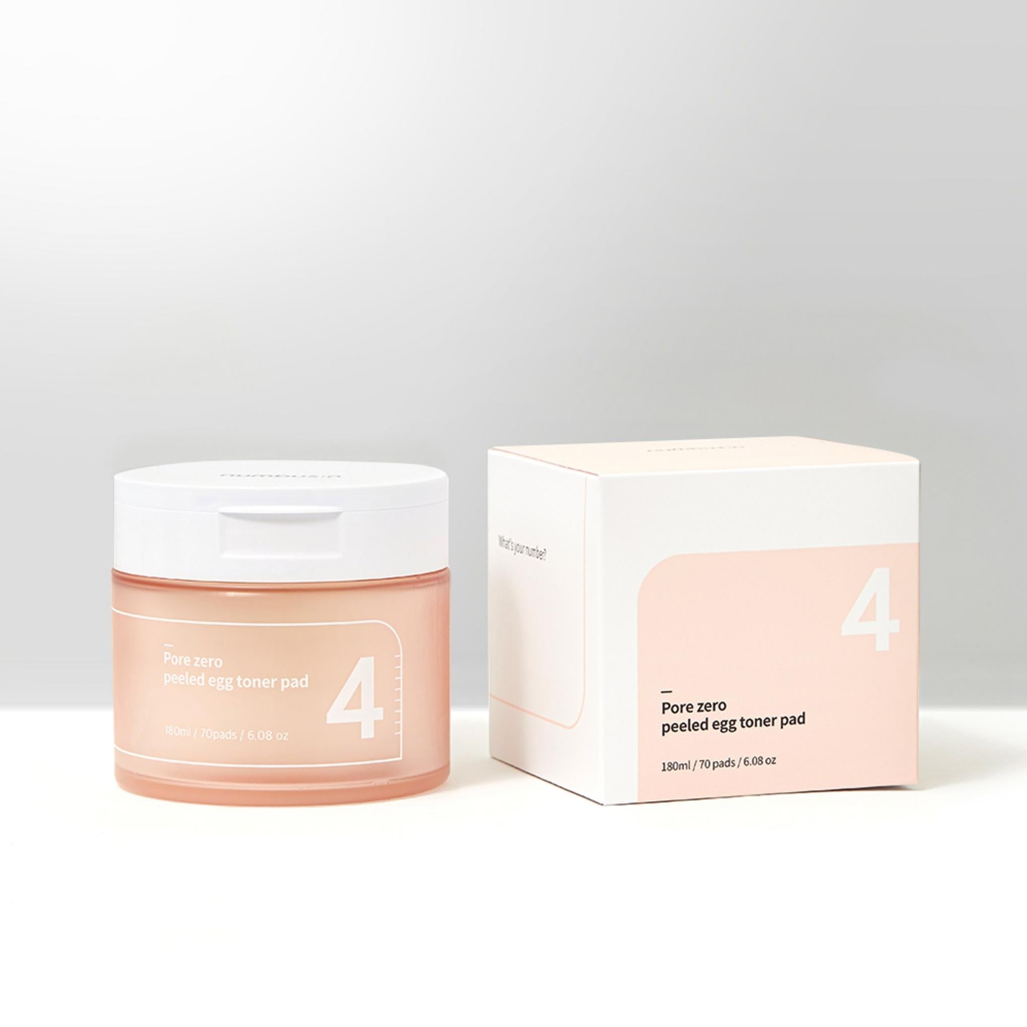 Nr. 4 Tonerpads mit geschälten Eiern, Nr. 4, 70 Pads