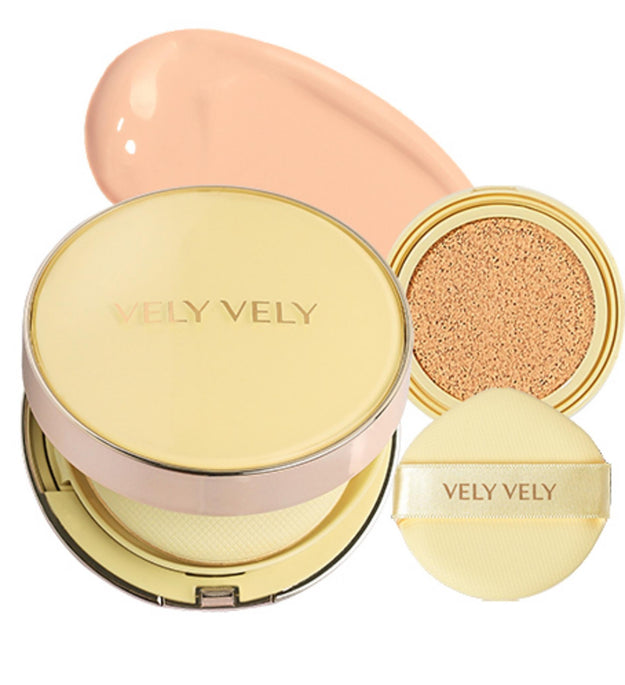 Vely Vely Aura Honey Luminous Cushion Foundation 15g + Refill 15g