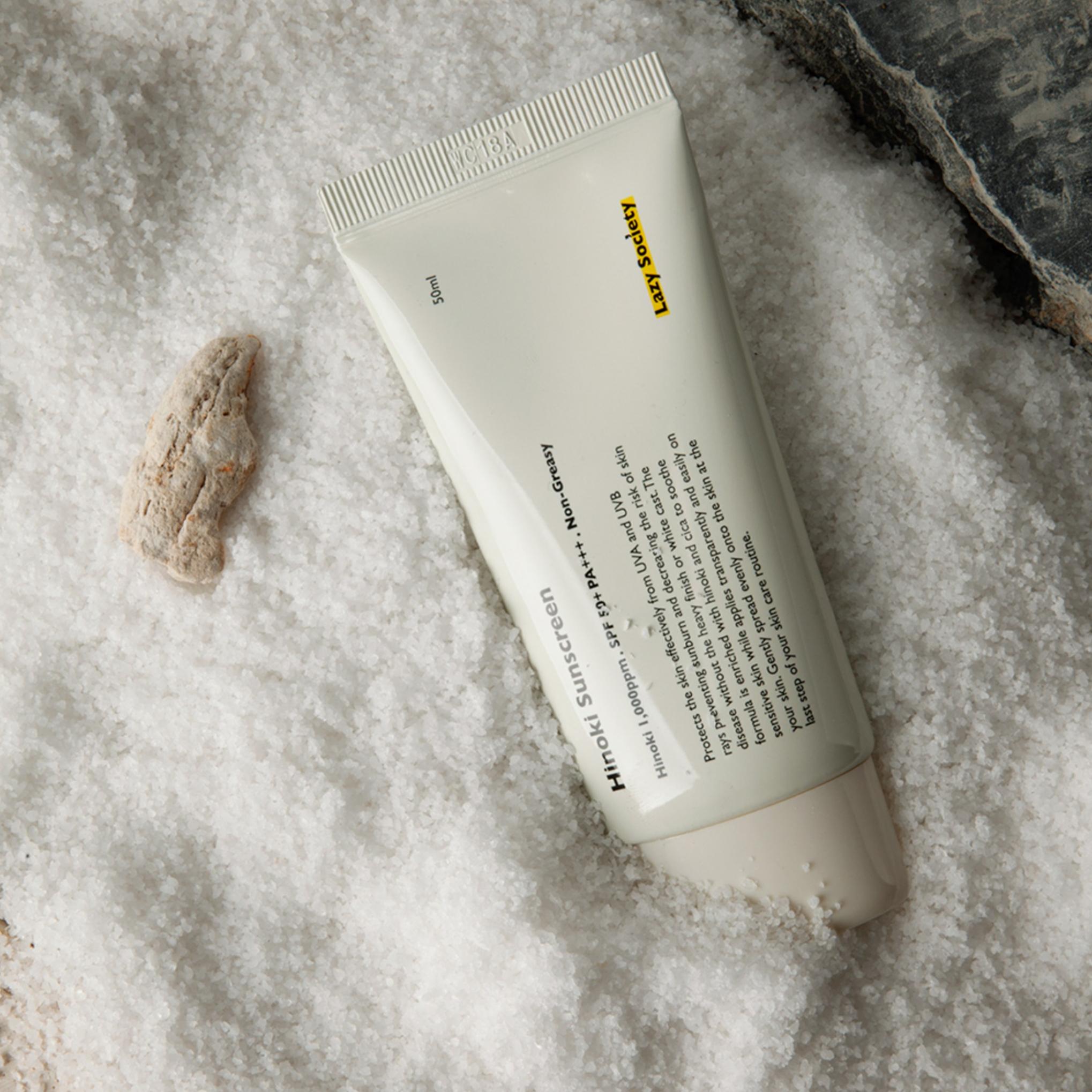 Protector solar Hinoki SPF50+ PA+++ de Lazy Society