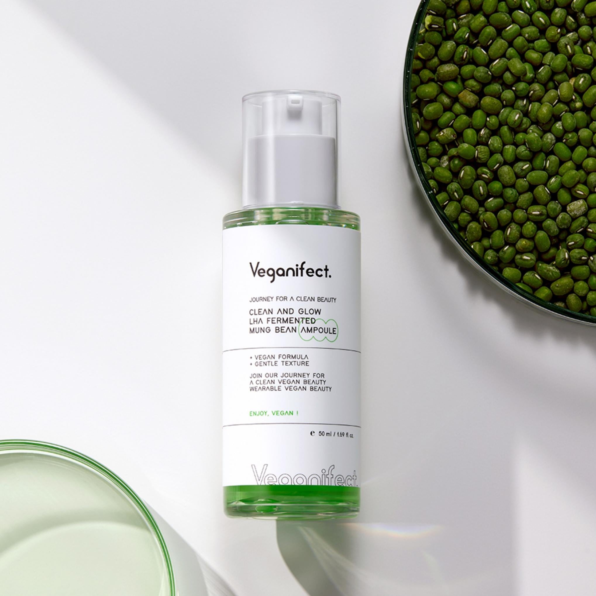 Effect Clean & Glow Laha Ampolla di Fagioli Mung Fermentati