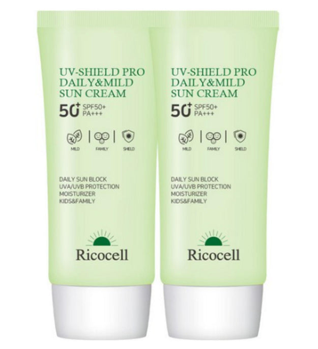 Ricocell UV Shield Pro creme solar diário e suave FPS50+ PA+++