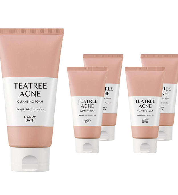 Schiuma detergente anti-acne Tea Tree Happy Bath