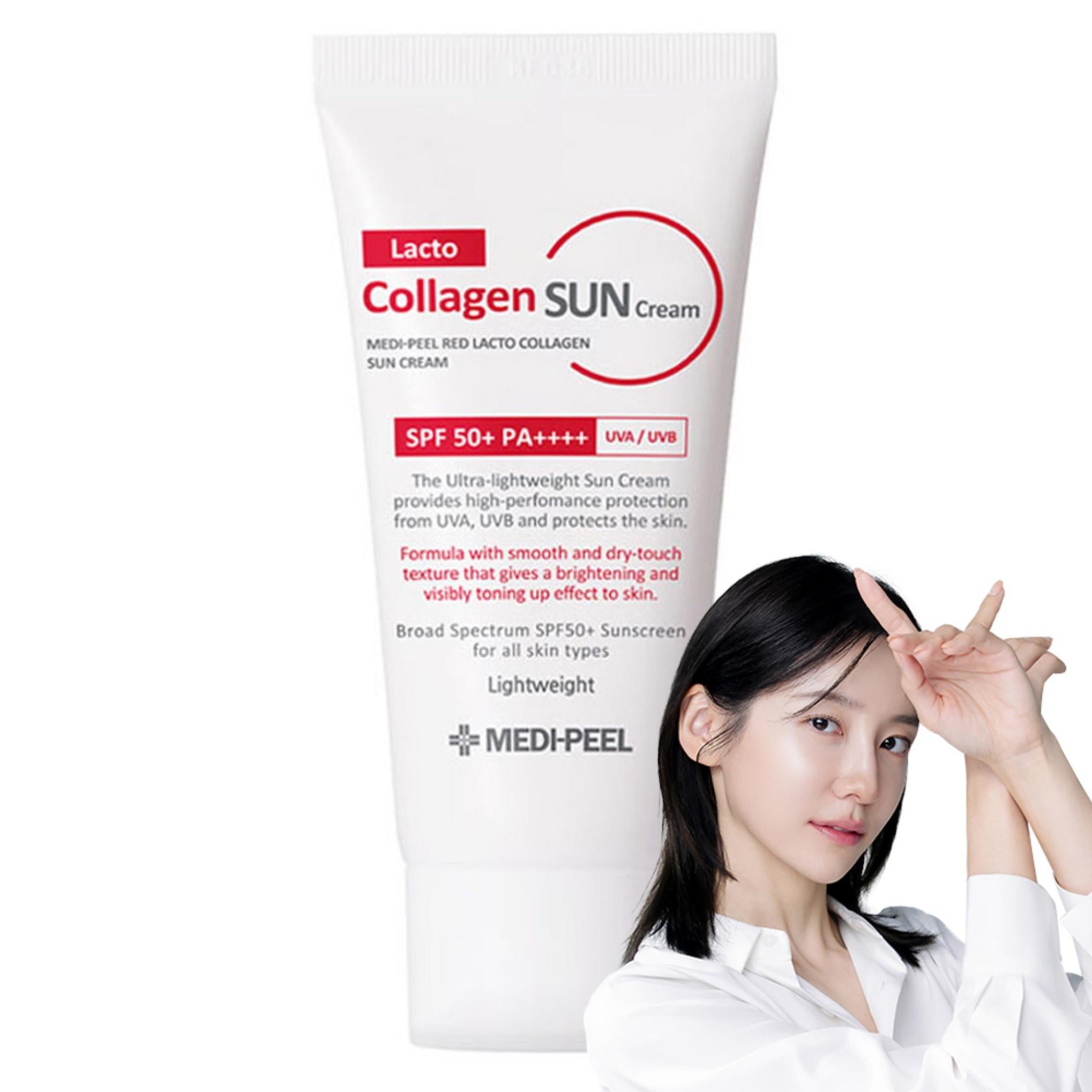 Medi-Peel Crema Solare al Collagene Lacto Rosso