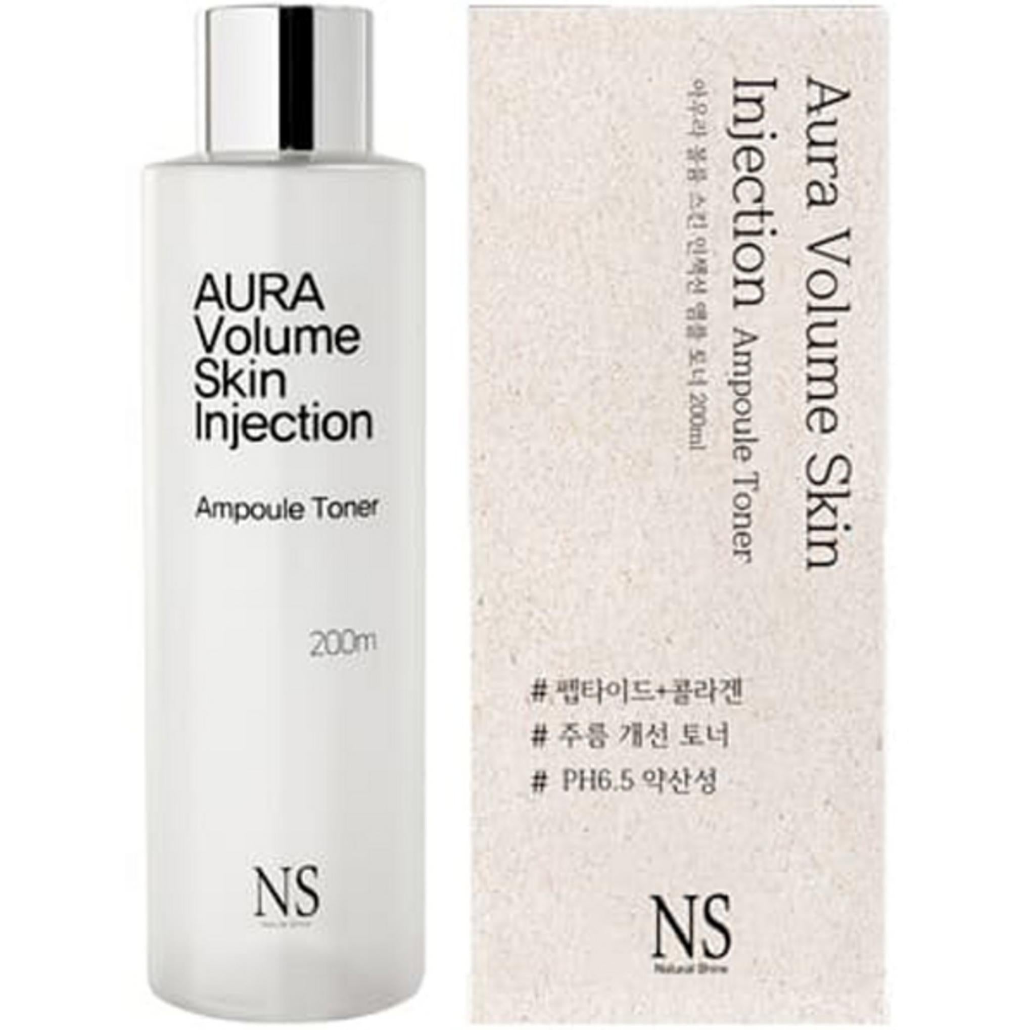 Natural Shine Aura Volume Skin Injection Ampoule Toner 200ml