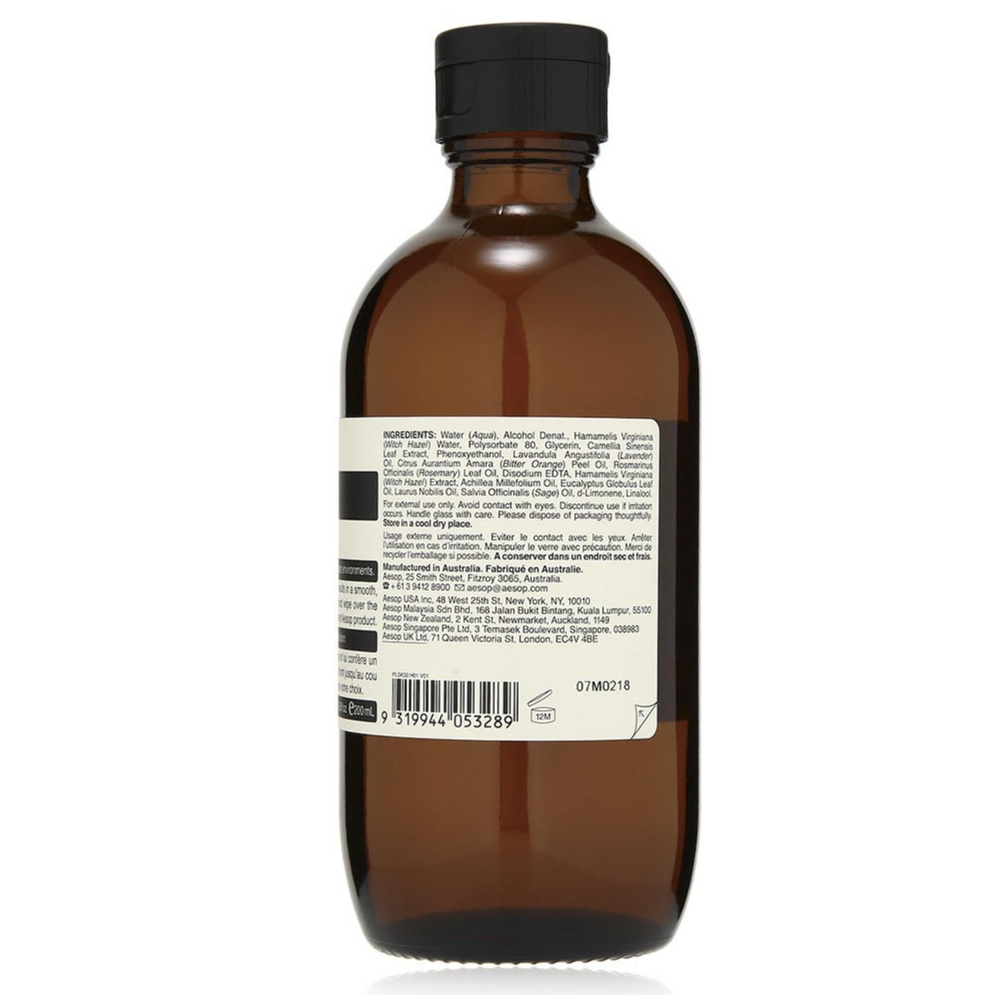 Aesop Bitter Orange Astringent Toner