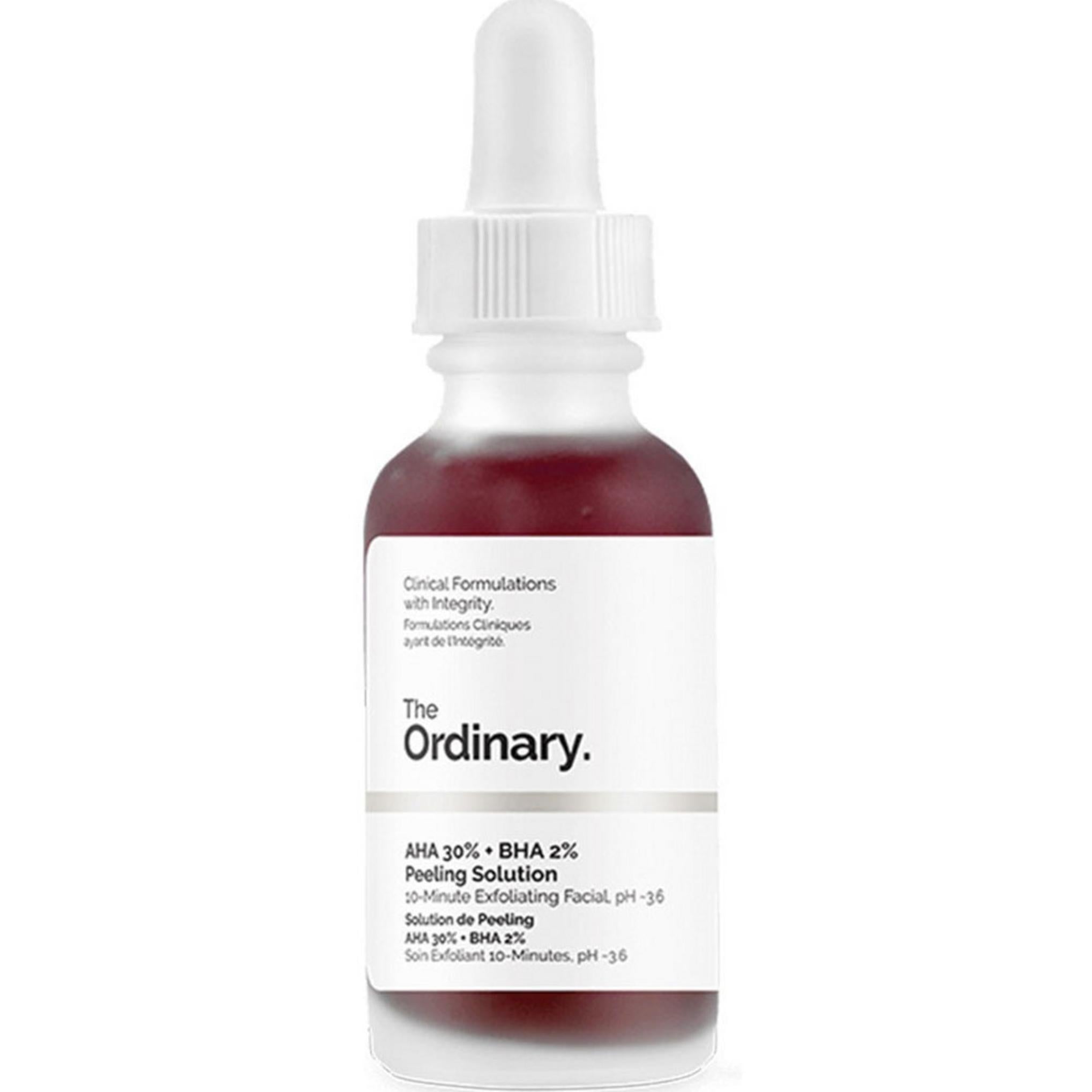 The Ordinary Solução de Peeling Aha 30% + Baja 2%
