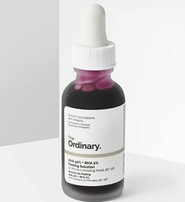 The Ordinary Aha 30% + محلول تقشير باجا 2%