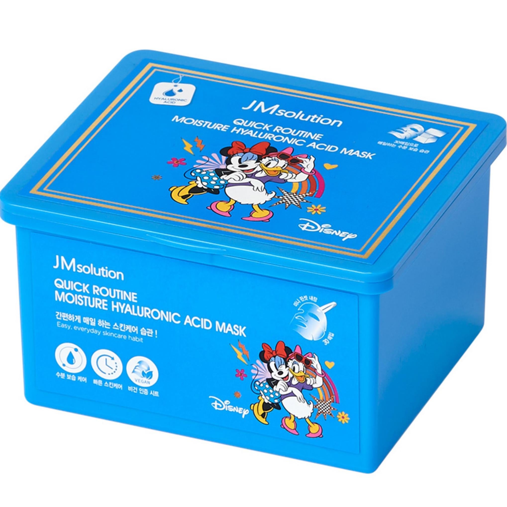 JM solution Disney Routine Veloce Maschera Idratante all'Acido Ialuronico