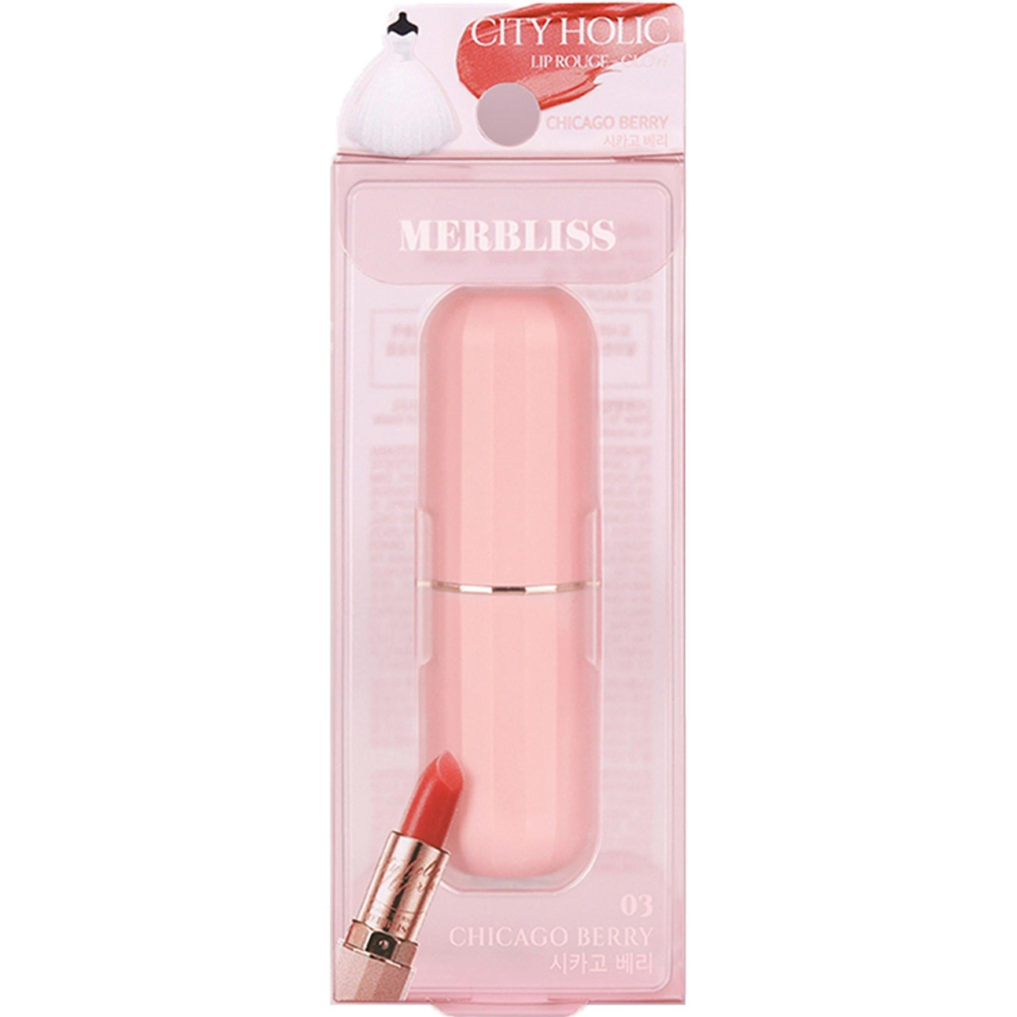 Rossetto luminoso Holic Lip Rouge di Merbliss City