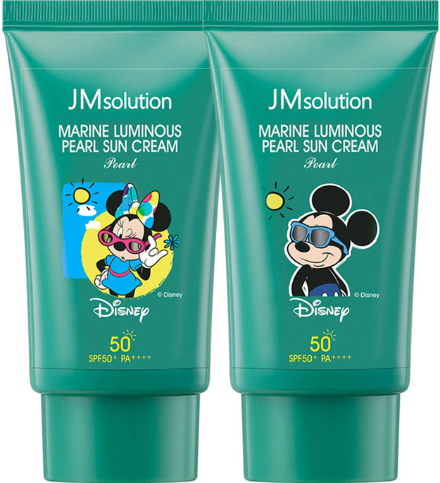 Soluzione JM Set protezione solare Disney Topolino e Minnie Blue Light Marine Pearl