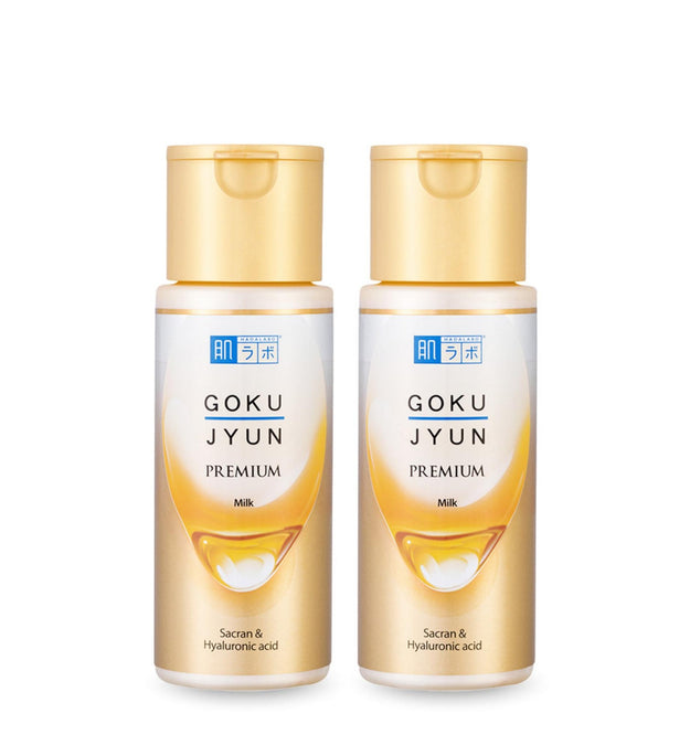 Hadalabo Gokujyun Premium Milk 140ml x2ea
