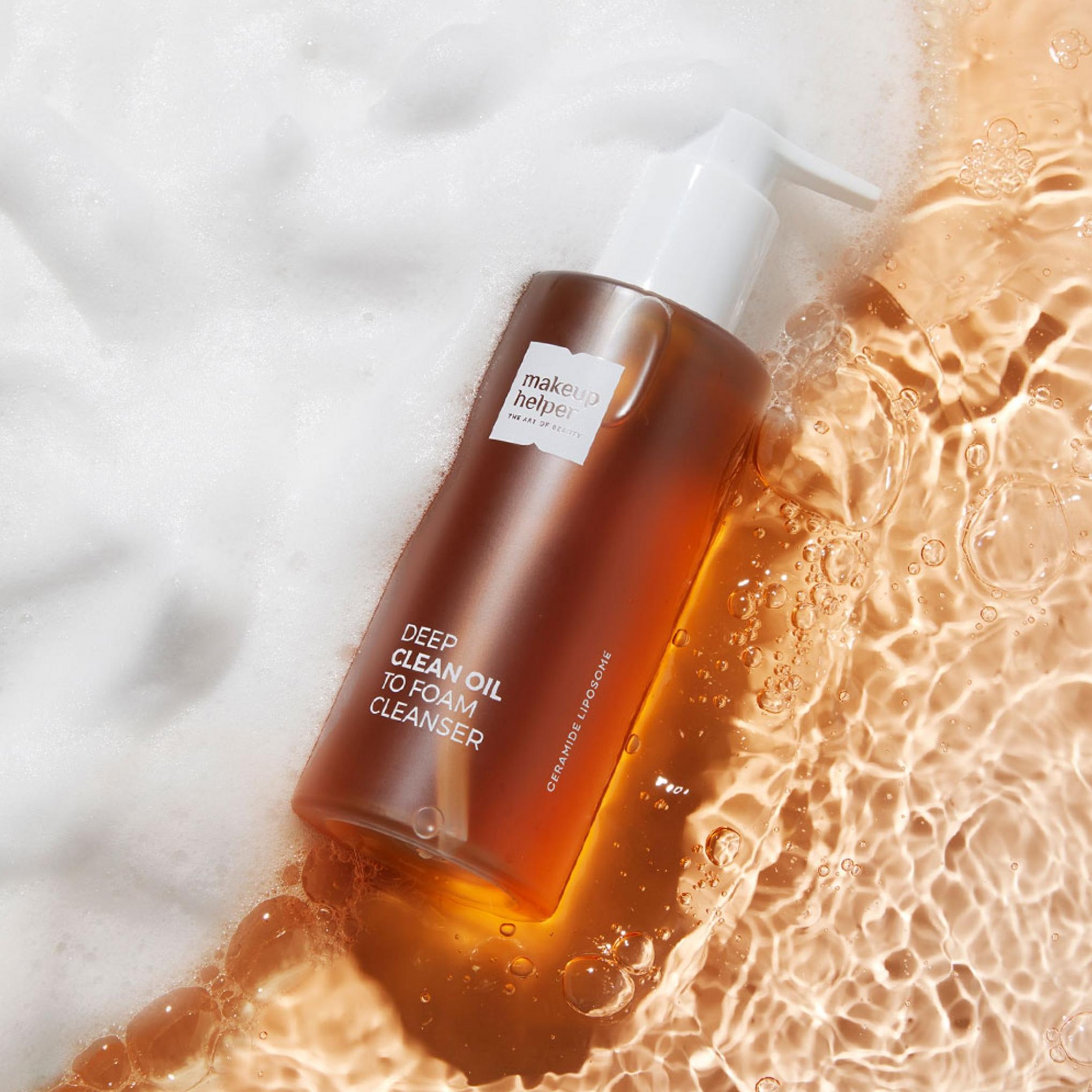 Ayudante de Maquillaje Limpiador Profundo de Aceite a Espuma