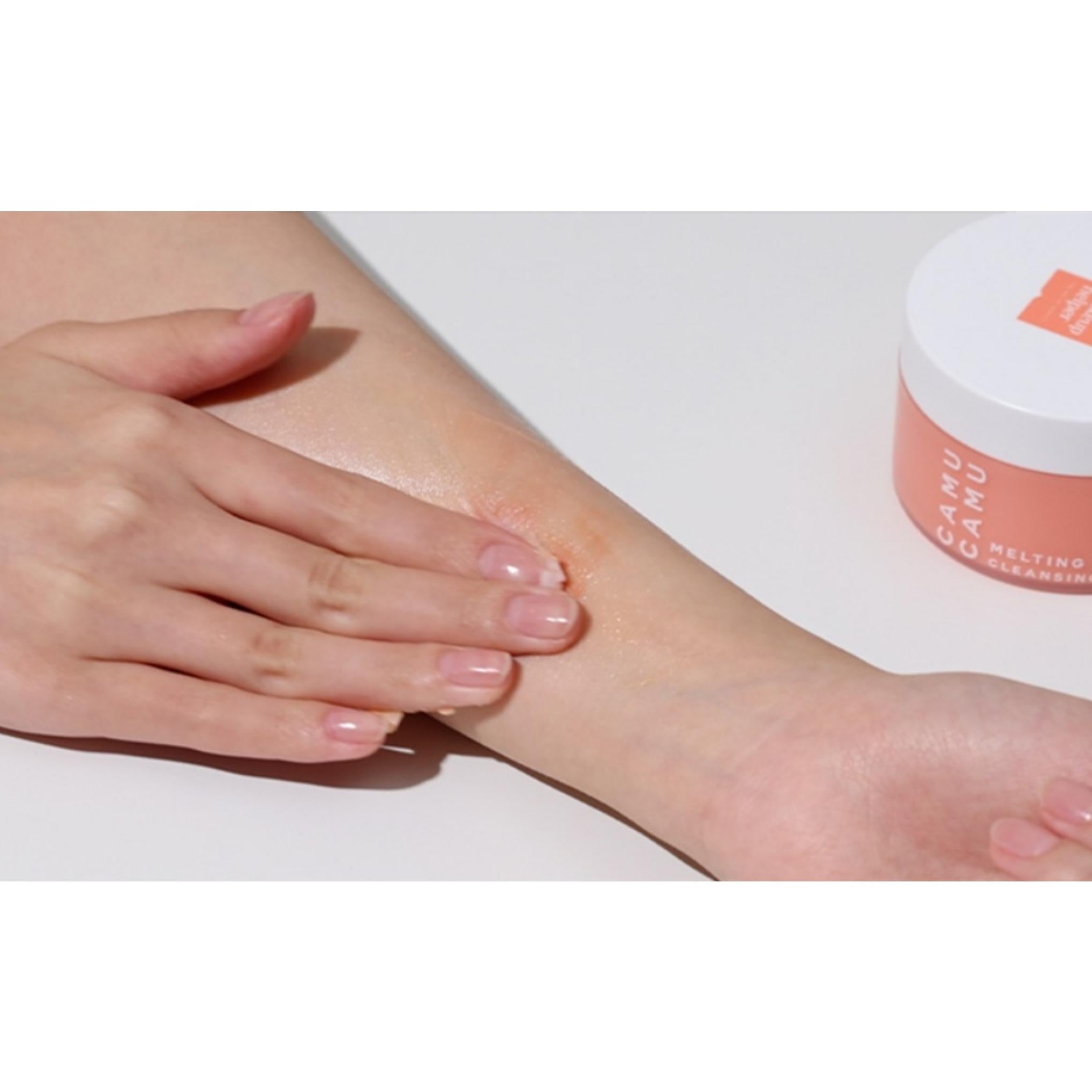 Ayudante de Maquillaje Bálsamo Desmaquillante Fundente Camu Camu