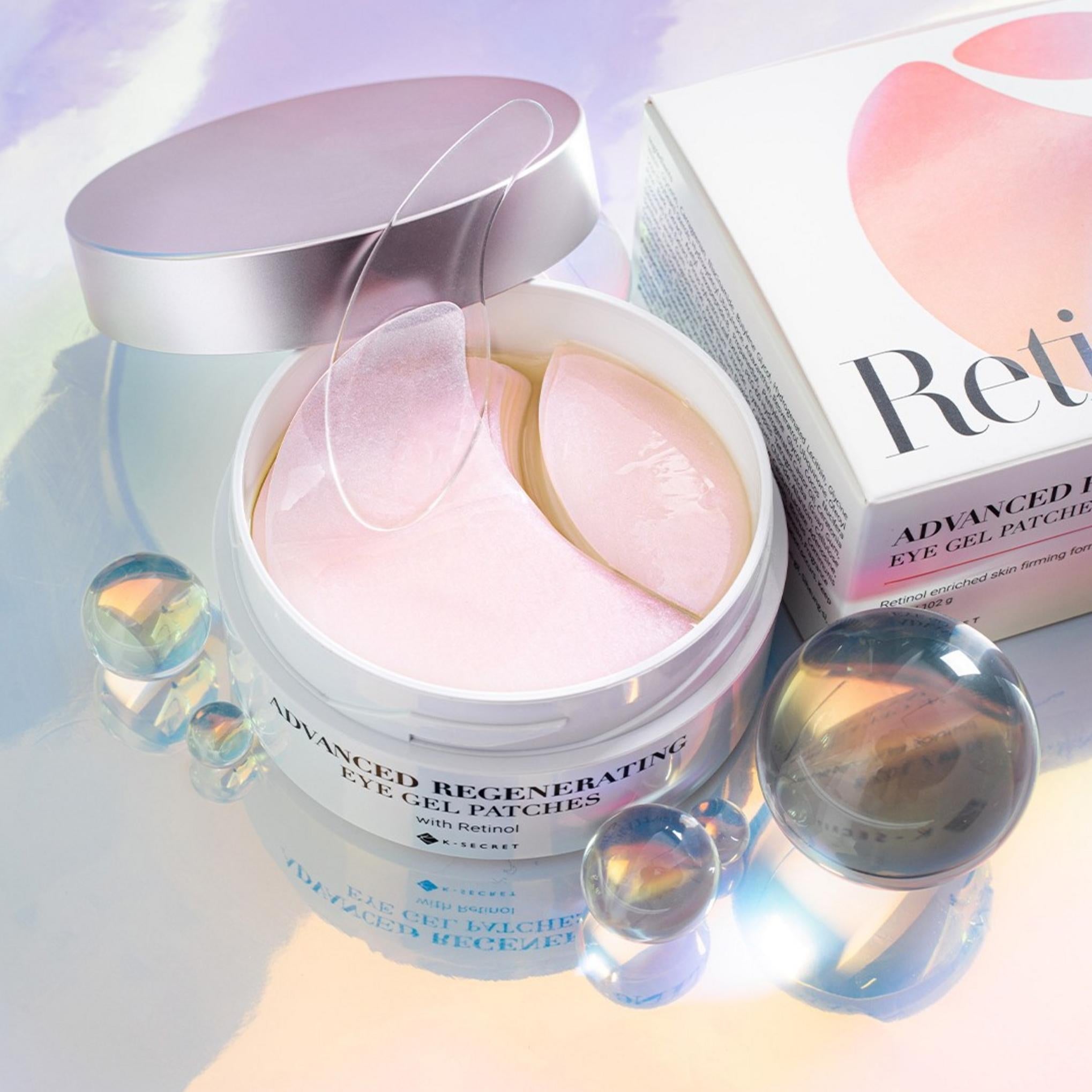 K's Secret Retinol-Augenpflaster (Faltenpflaster) gegen Augenfalten, Glabellafalten, Straffung, Melasma-Management