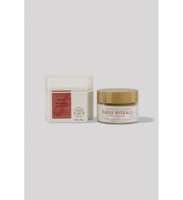 The Organic Skin Daily Ritoals C. Hydratant à l'argousier et à la rose musquée