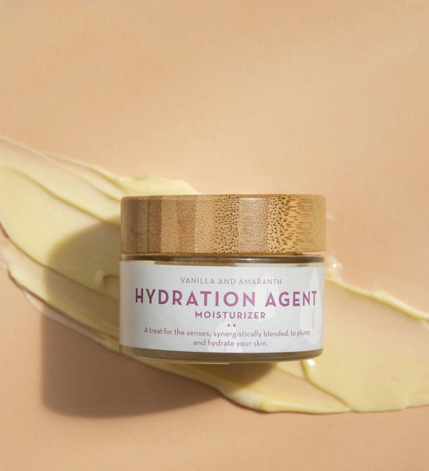L'agent hydratant biologique pour la peau Crème hydratante vanille et amarante