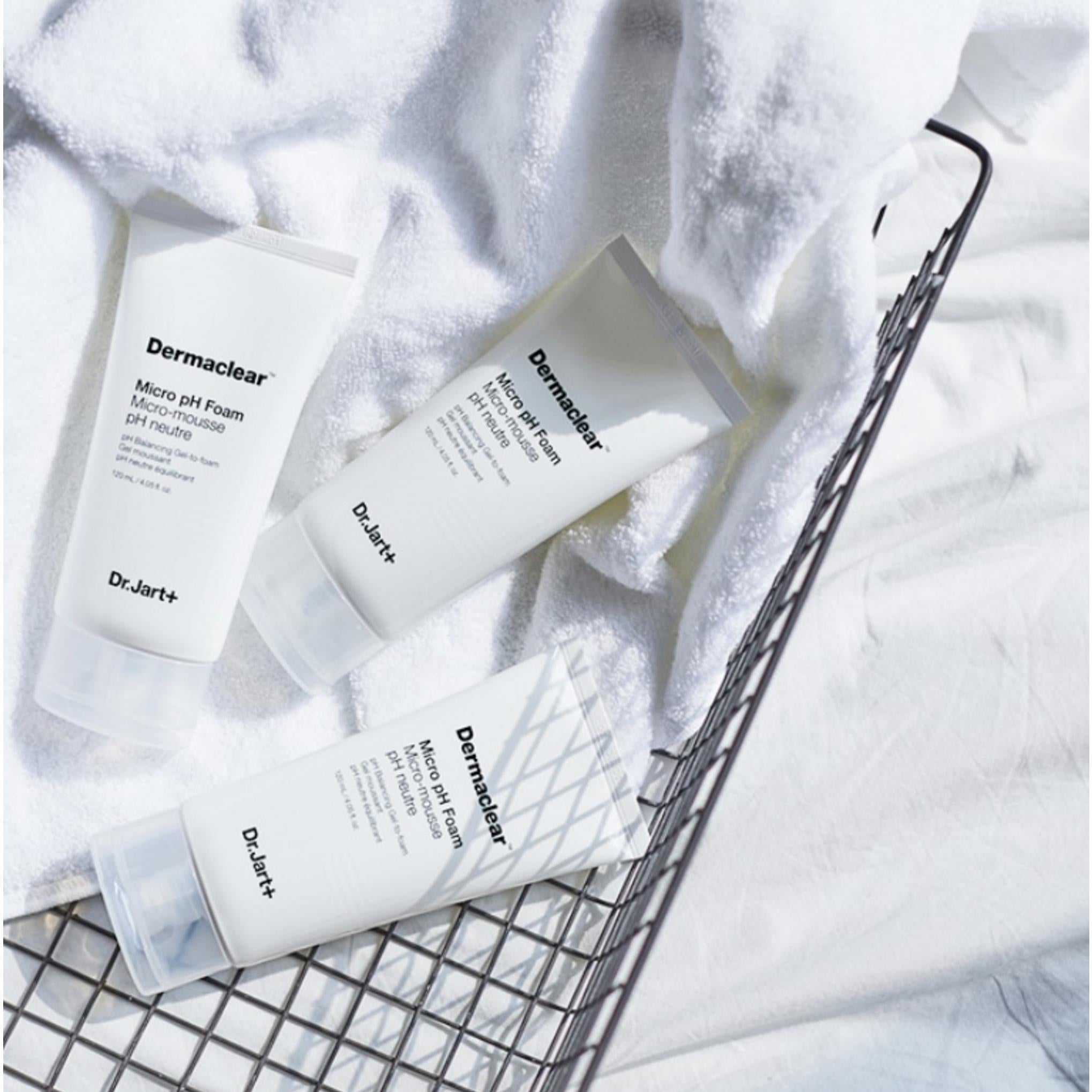 دكتور جارت + ديرما كلير رغوة التنظيف الحمضية الدقيقة 120 مل