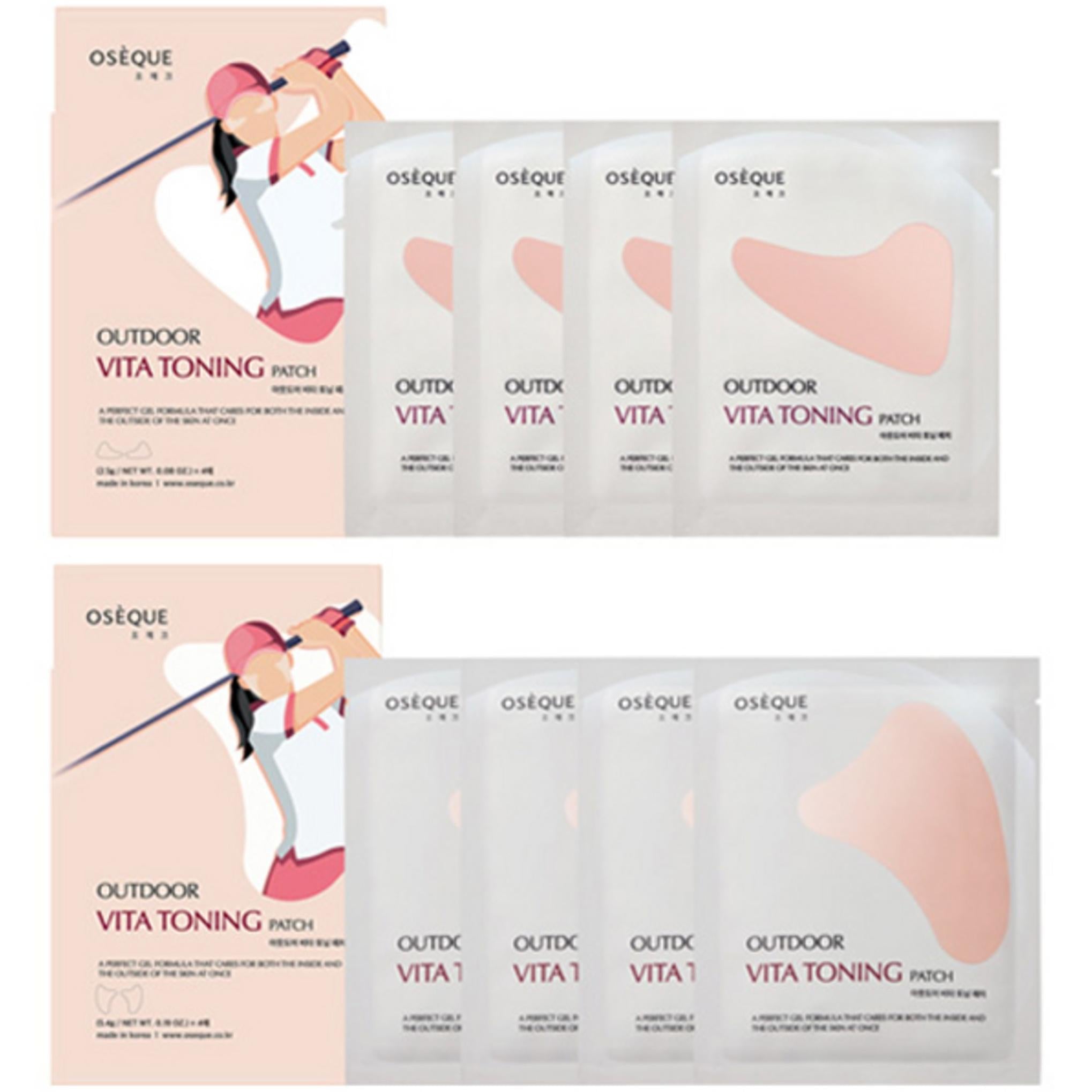 OSEQUE Outdoor Vita Parche Tonificante Regular 4 veces + Set Grande 4 veces