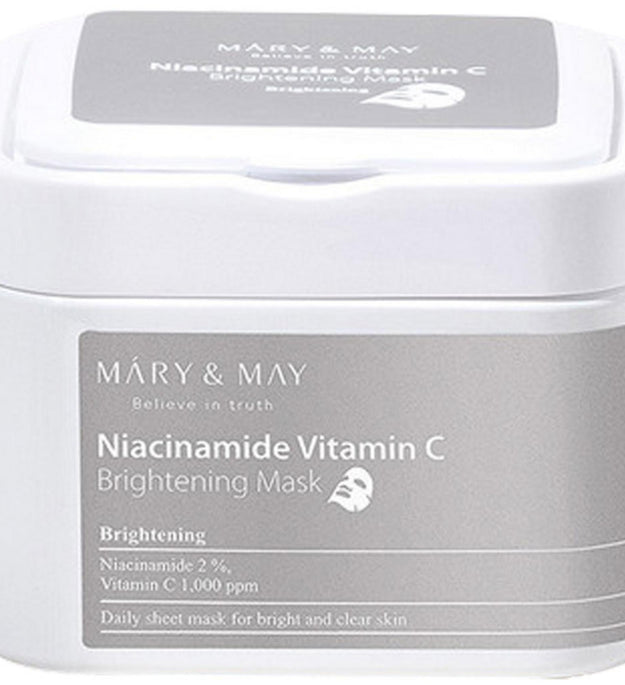 Marienmay Niacinamide Vitamine C Pack Masque Éclaircissant