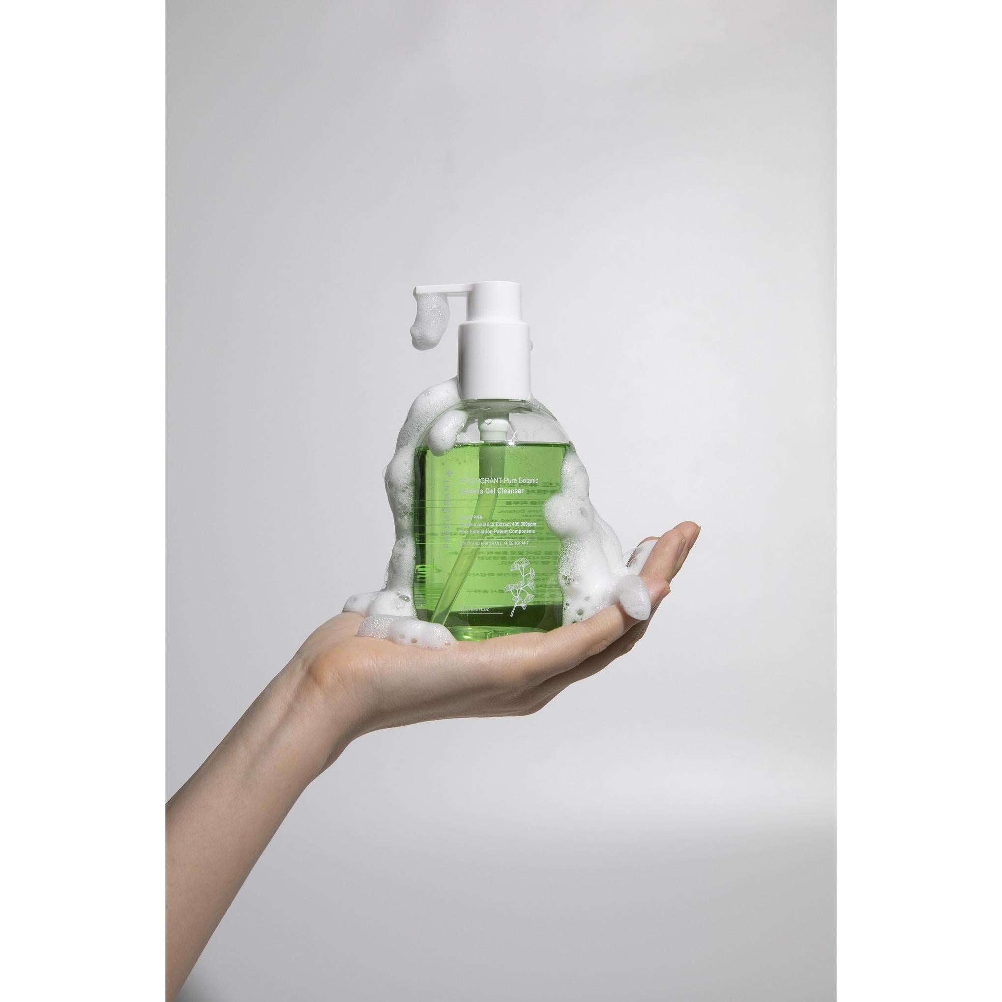 [Fresh Grunt] Centella Gel Cleanser 250ml (Limpador para pele oleosa, mista e sensível)
