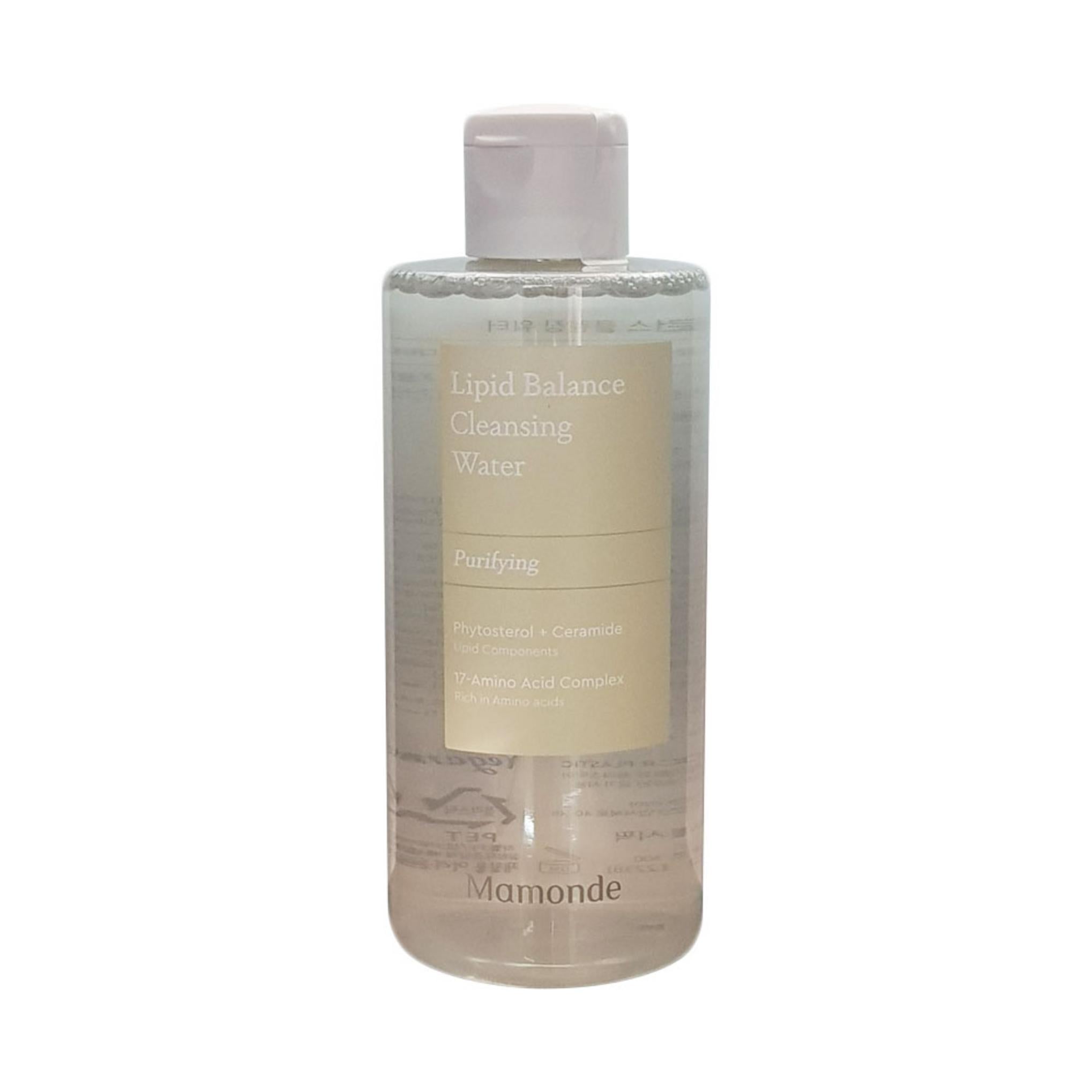 Agua limpiadora Lipid Balance de Mamonde