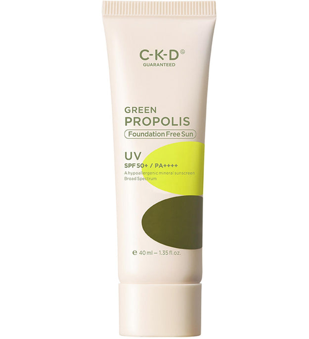 Crema solar sin base de propóleo verde Chong Kun Dang Health CKD