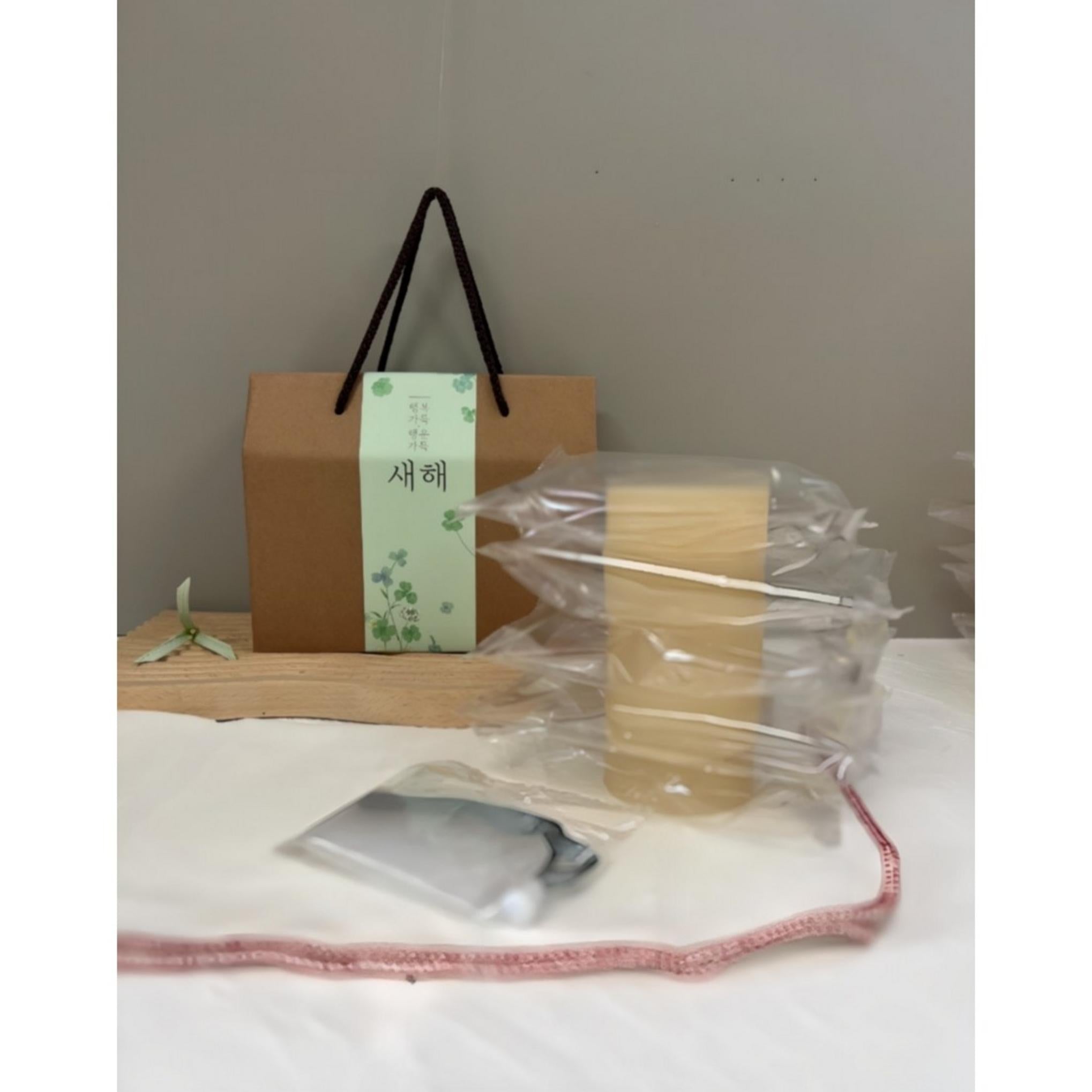 Мыло ручной работы YB Mom Праздничный подарочный набор Eoseongcho Adlay Мыло с серой, алоэ, гранатом и лимоном